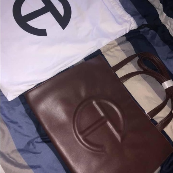 Medium Chocolate Telfar Bag - Picture 1 of 4